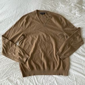Banana Republic extra fine merino sweater tan camel